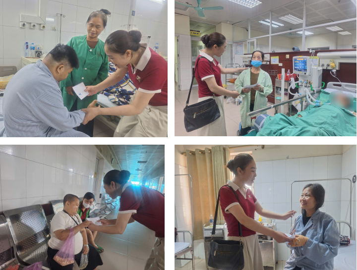 ẤM ÁP NHỮNG TẤM LÒNG SẺ CHIA CÙNG NGƯỜI BỆNH CÓ HOÀN CẢNH KHÓ KHĂN ẤM ÁP NHỮNG TẤM LÒNG SẺ CHIA CÙNG NGƯỜI BỆNH CÓ HOÀN CẢNH KHÓ KHĂN